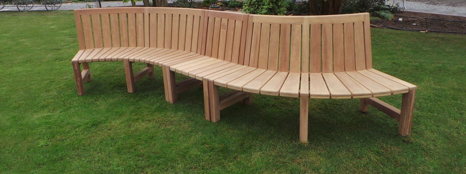 Curved Garden Benches